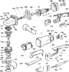 Part Location Diagram of N915601 DeWALT ARMATURE